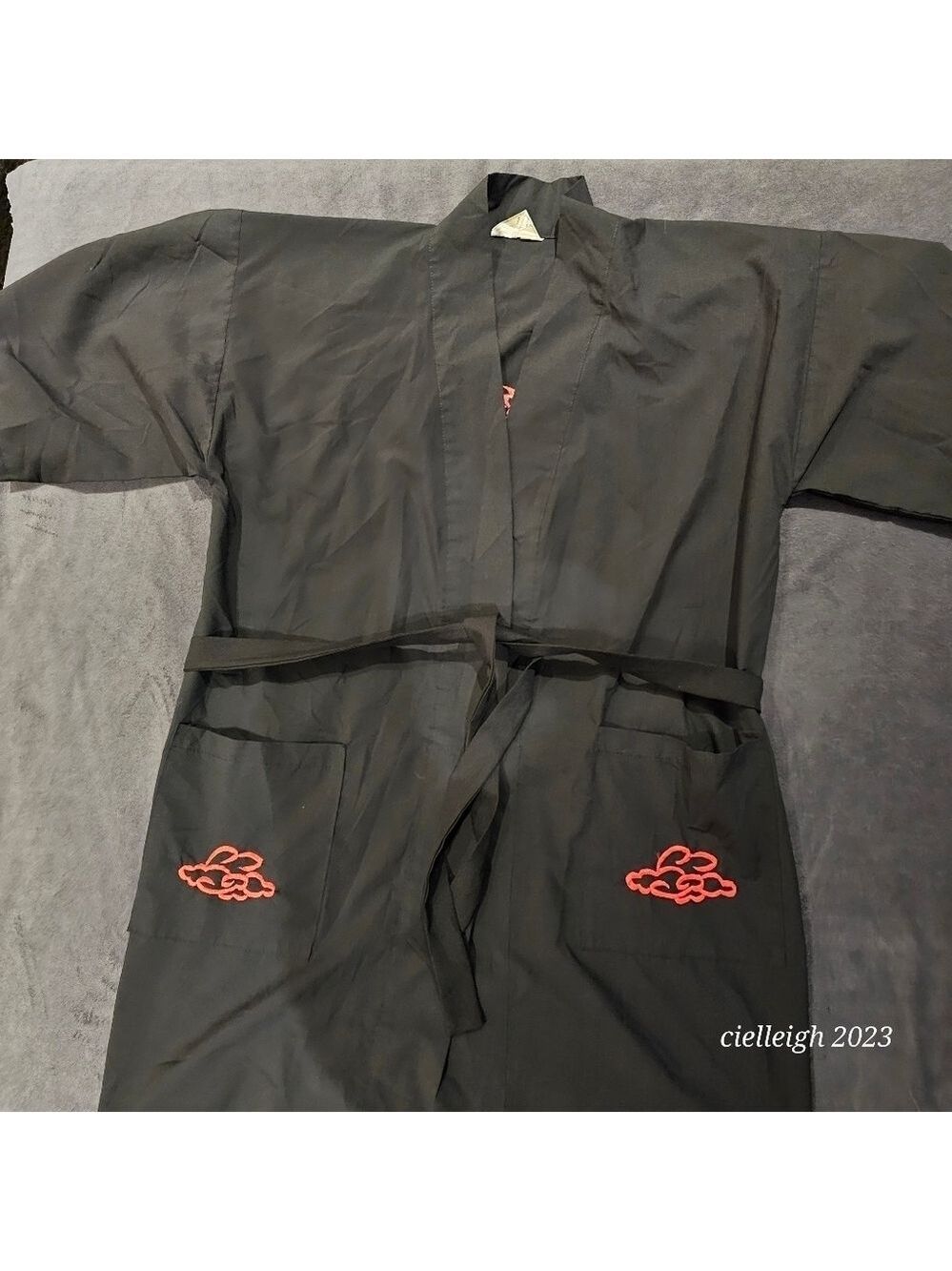 💥4 for $25💥 Dragon Embroidered Robe - Picture 6 of 7